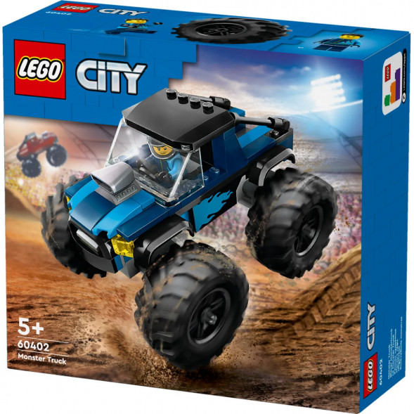 Конструктор LEGO City 60402 Синий Монстр-трак в Сургуте