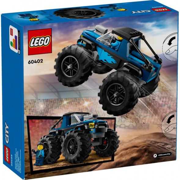 Конструктор LEGO City 60402 Синий Монстр-трак в Сургуте