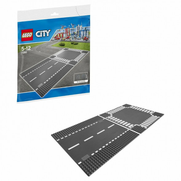 Конструктор LEGO City 7280 Прямая дорога и перекрёсток в Сургуте