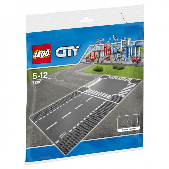 Конструктор LEGO City 7280 Прямая дорога и перекрёсток в Сургуте
