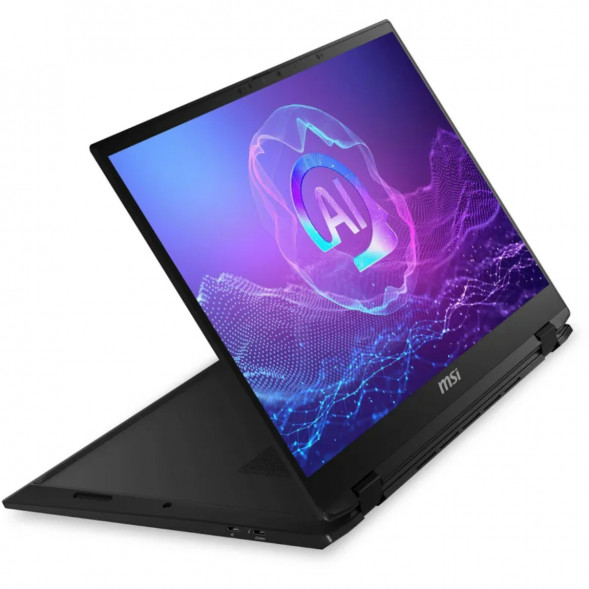 Ноутбук трансформер MSI Summit Pro 16 AI A2HVETG-084RU (16&amp;quot;, IPS, Intel Core Ultra 9 285H 2.9ГГц, 16 ядер, 32ГБ LPDDR5, 1ТБ SSD, NVIDIA GeForce RTX 4050 - 6 ГБ, Windows 11 Pro), черный в Сургуте