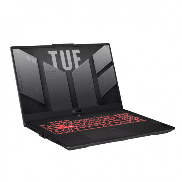 Ноутбук ASUS TUF Gaming A17 FA707NUG-HX156 (17.3&amp;quot;, IPS, 6 ядер, AMD Ryzen 7 7445HS 3.2 ГГц, 16 ГБ DDR5, SSD 512 ГБ, NVIDIA GeForce RTX 4050 - 6 ГБ, без ОС), черный в Сургуте