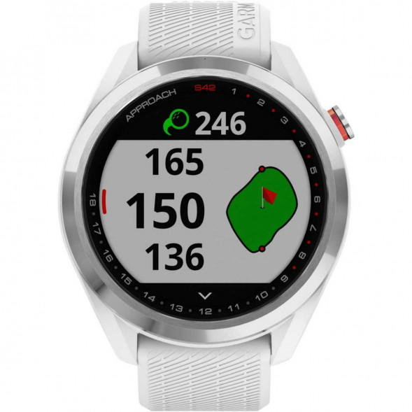 Умные часы для гольфа Garmin Approach S42, белый 010-02572-01 в Сургуте