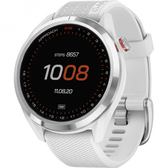 Умные часы для гольфа Garmin Approach S42, белый 010-02572-01 в Сургуте