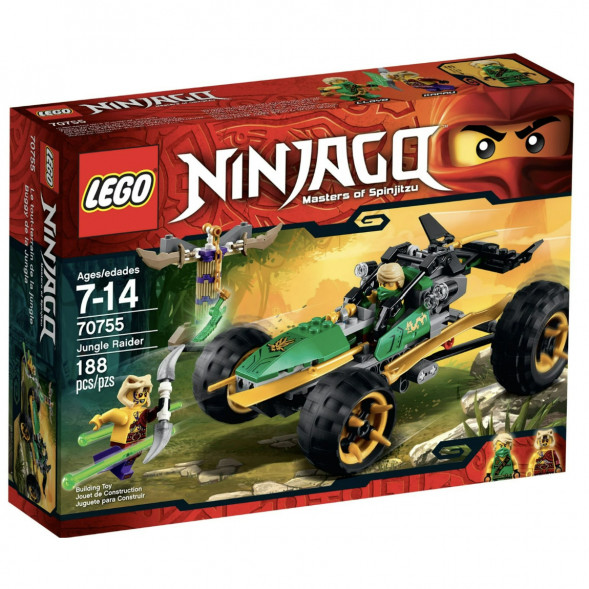 Конструктор LEGO Ninjago 70755 Тропический багги зелёного ниндзя в Сургуте