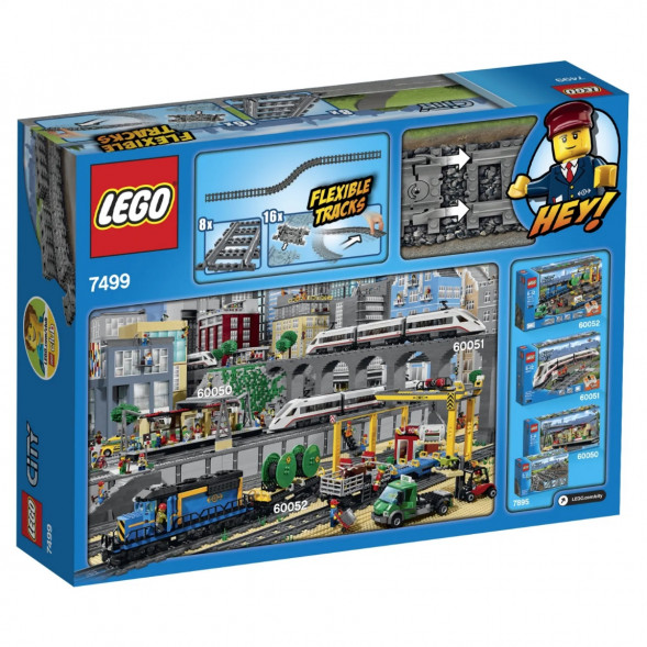 Конструктор LEGO City Trains 7499 Гибкие пути в Сургуте