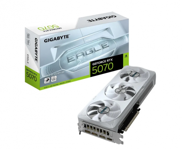 Видеокарта Gigabyte RTX 5070 EAGLE OC ICE SFF 12G, 12 Гб GDDR7 в Сургуте