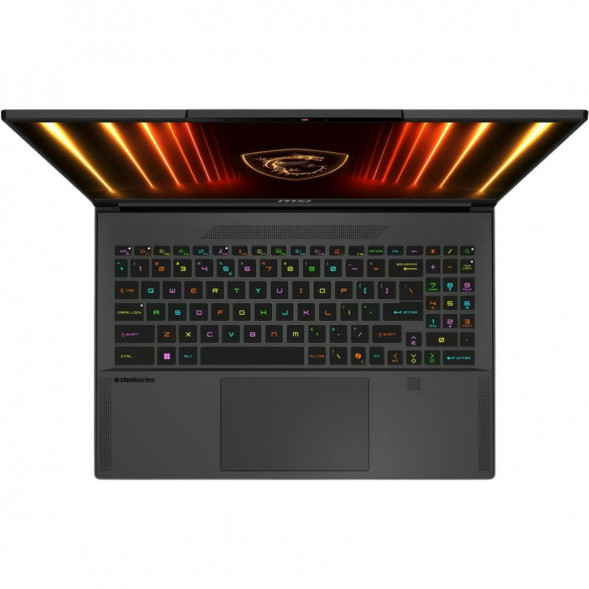 Ноутбук игровой MSI Stealth 16 AI A2HWGG-085XRU (16&amp;quot;, Intel Core Ultra 7, 32ГБ, 1ТБ SSD, RTX 5070, FreeDOS), черный в Сургуте