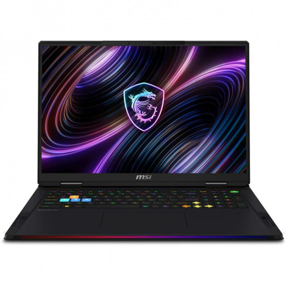 Ноутбук MSI Raider 18 Max HX A2WJ-1050RU (18&amp;quot;, IPS, Intel Core Ultra 9 290HX Plus 2.7ГГц, 24 ядра, 64ГБ DDR5, 2ТБ SSD, NVIDIA GeForce RTX 5090 - 24 ГБ, TGP 175Вт, Windows 11 Home), черный в Сургуте