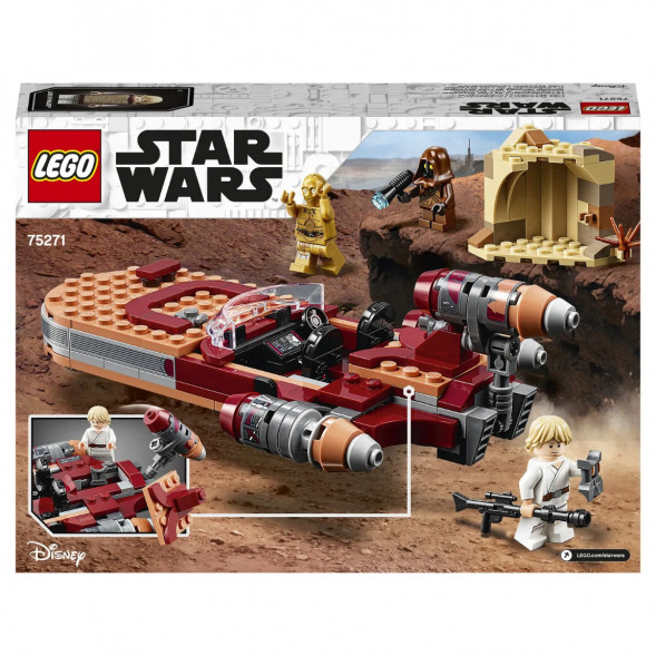 Конструктор LEGO Star Wars 75271 Спидер Люка Сайуокера в Сургуте