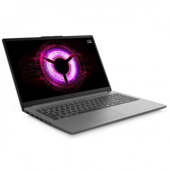 Ноутбук Lenovo LOQ 15ARP10E (83S0007FUS) (15.6&amp;quot;, IPS, AMD Ryzen 7 170 3.2 ГГц, 8 ядер, 16 ГБ DDR5, SSD 512 ГБ, NVIDIA  GeForce RTX 4050 - 6 ГБ, Windows 11 Home), серый в Сургуте