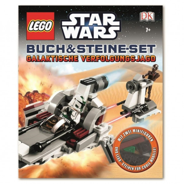 Книга и набор кубиков LEGO Star Wars Buch &amp;amp; Steine-Set: Galaktische Verfolgungsjagd в Сургуте