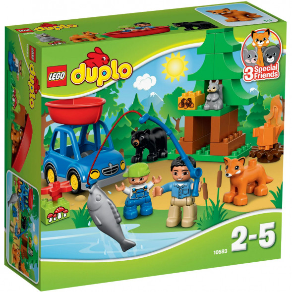 Конструктор LEGO DUPLO 10583 Рыбалка в лесу в Сургуте