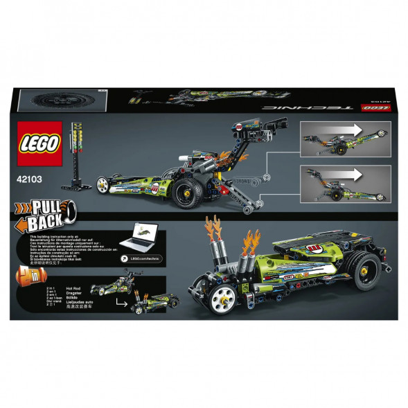 Конструктор LEGO Technic 42103 Драгстер в Сургуте