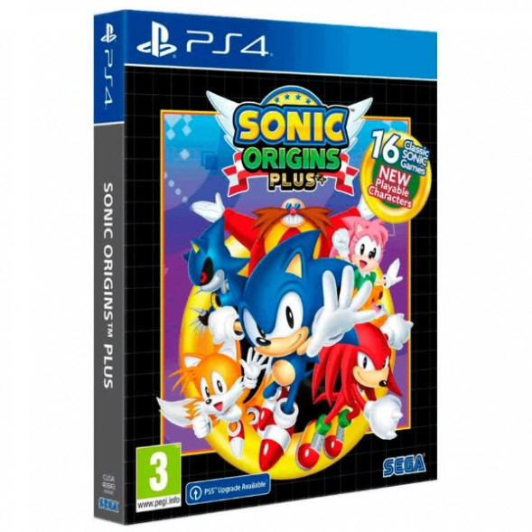Игра Sonic Origins Plus [PS4, русские субтитры] в Сургуте
