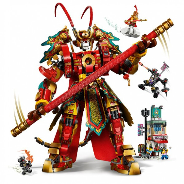 Конструктор LEGO Monkie Kid 80012 Боевой робот Царя Обезьян в Сургуте
