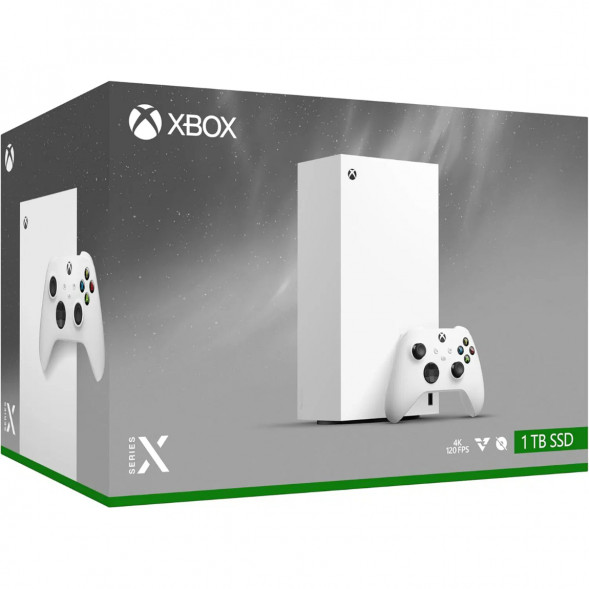 Игровая приставка Microsoft Xbox Series X Digital Edition, 1 ТБ, белый в Сургуте