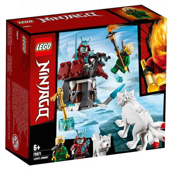 Конструктор LEGO Ninjago 70671 Путешествие Ллойда в Сургуте