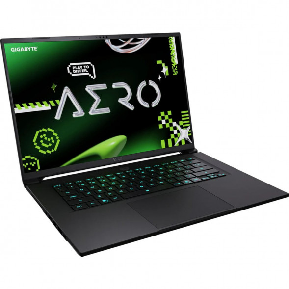 Ноутбук Gigabyte AERO X16 4WH (4WHN3KZC94DD) (16&amp;quot;, IPS, AMD Ryzen AI 9 465 Zen 5, 2ГГц, 10 ядер, 16ГБ DDR5, 1ТБ SSD, NVIDIA GeForce RTX 5070 8 ГБ, без ОС), серебристый в Сургуте