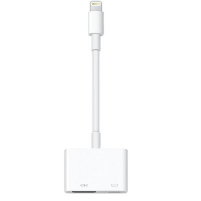 Адаптер Apple Lightning - HDMI/Lightning (MD826ZM/A) 0.1 м, белый в Сургуте