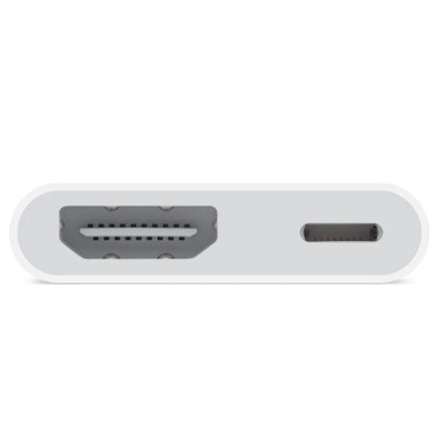 Адаптер Apple Lightning - HDMI/Lightning (MD826ZM/A) 0.1 м, белый в Сургуте