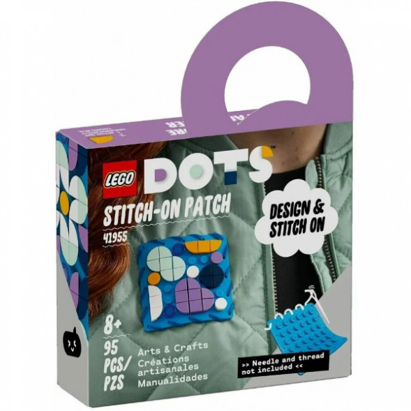 Конструктор LEGO DOTS 41955 Пластина-нашивка с тайлами в Сургуте