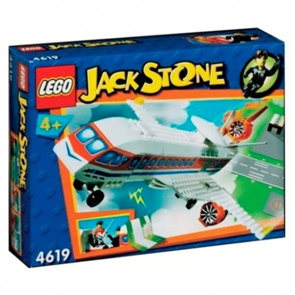 Конструктор LEGO Jack Stone 4619 Патрульный самолет AIR в Сургуте