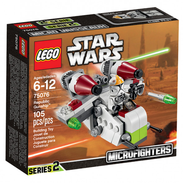 Конструктор LEGO Star Wars 75076 Республиканский истребитель в Сургуте