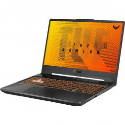 Ноутбук ASUS TUF Gaming A15 FA506NCG-HN330 (15.6&amp;quot;, IPS, AMD Ryzen 7 8845HS 3.8ГГц, 8-ядерный, 16ГБ DDR5, 512ГБ SSD, NVIDIA GeForce RTX 3050 - 4 ГБ, без ОС), черный