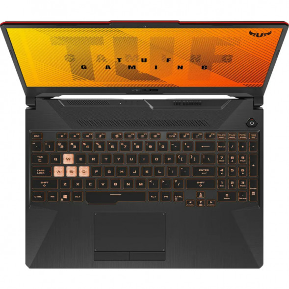 Ноутбук ASUS TUF Gaming A15 FA506NCG-HN330 (15.6&amp;quot;, IPS, AMD Ryzen 7 8845HS 3.8ГГц, 8-ядерный, 16ГБ DDR5, 512ГБ SSD, NVIDIA GeForce RTX 3050 - 4 ГБ, без ОС), черный в Сургуте