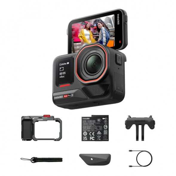Экшн-камера Insta360 Ace Pro 2 Single Battery Xplorer Bundle, Gray в Сургуте