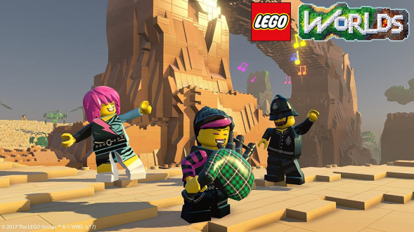 Игра LEGO Worlds [PS4, английская версия] в Сургуте