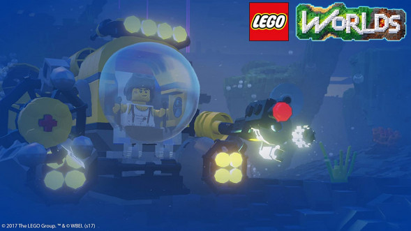 Игра LEGO Worlds [PS4, английская версия] в Сургуте