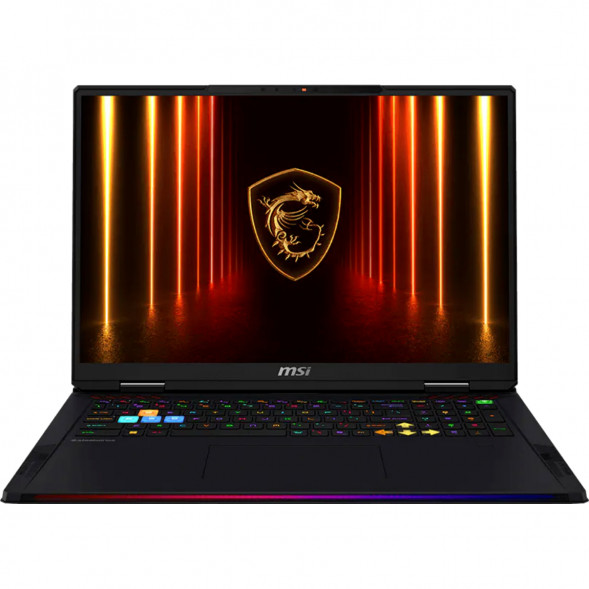 Ноутбук MSI Raider A18 HX A9WJG-407RU (18&amp;quot;, IPS, AMD Ryzen 9 9955HX3D 2.5ГГц, 16-ядерный, 32Гб DDR5, 2Тб SSD, RTX 5090 24Гб, Windows 11 Home), черный в Сургуте