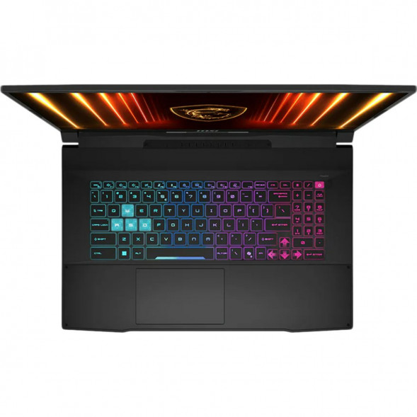 Ноутбук MSI Katana 17 HX B14WGK-274XRU (17.3&amp;quot;, IPS, Intel Core i7 14650HX 2.2ГГц, 16 ядер, 32ГБ DDR5, 1ТБ SSD, NVIDIA GeForce RTX 5070 - 8 ГБ, TGP 115Вт, без ОС), черный в Сургуте
