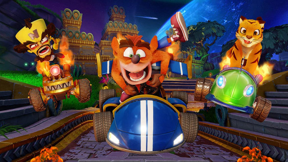 Игра Crash Team Racing Nitro-Fueled для Nintendo Switch, картридж в Сургуте