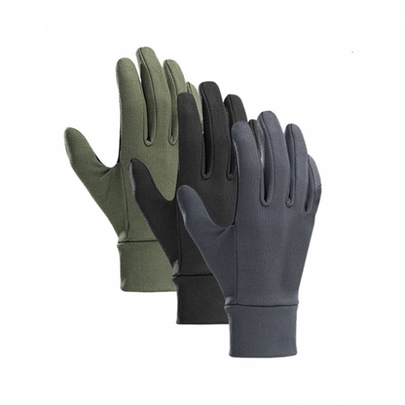 Перчатки сенсорные спортивные Naturehike Outdoor Full Touch GL10 (серый, L) в Сургуте
