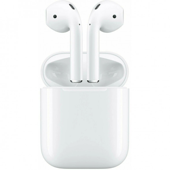 Беспроводные наушники Apple AirPods 2 (с зарядным футляром) MV7N2 в Сургуте