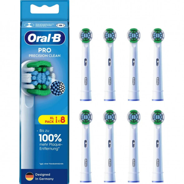 Насадки для зубной щетки Oral-B Pro Precision Clean, 8 шт. в Сургуте