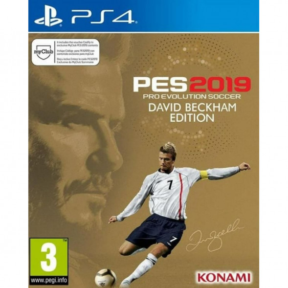 Игра PES 2019: Pro Evolution Soccer. David Beckham Edition [PS4, русские субтитры] в Сургуте