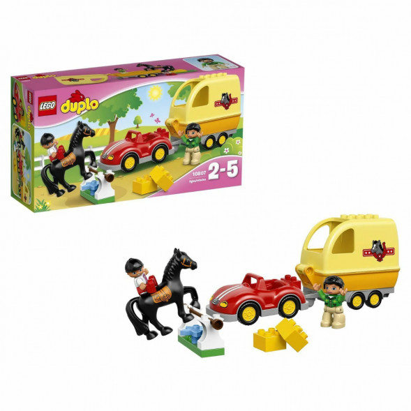 Конструктор LEGO DUPLO Town 10807 Трейлер для лошадок в Сургуте