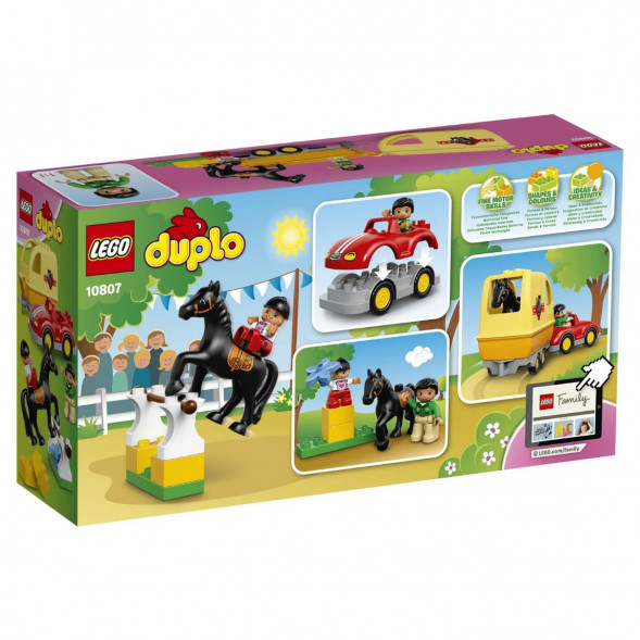 Конструктор LEGO DUPLO Town 10807 Трейлер для лошадок в Сургуте