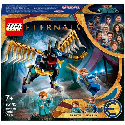 Конструктор LEGO Marvel Super Heroes 76145 Воздушное нападение Вечных в Сургуте