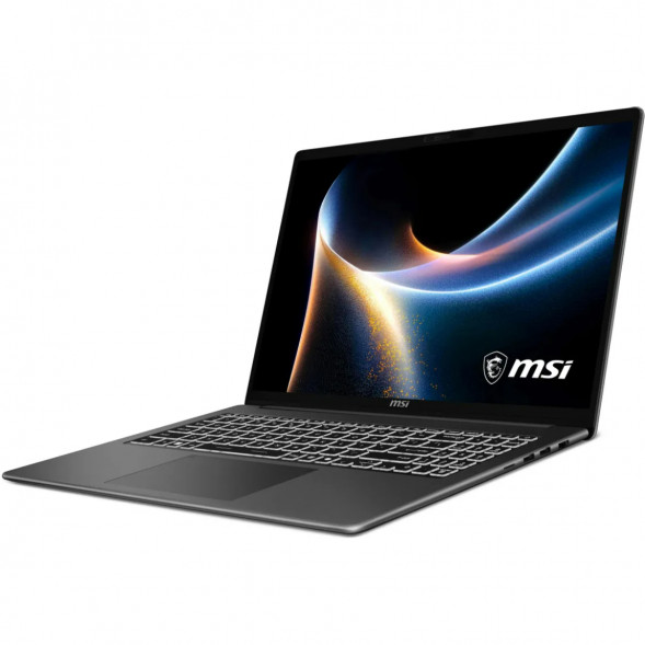Ноутбук MSI Modern 16S AI+ G3MG-013XRU (16&amp;quot;, OLED, Intel Core Ultra 5 322 2.5ГГц, 6 ядер, 16ГБ DDR5, 512ГБ SSD, Intel Graphics, FreeDOS), серый в Сургуте
