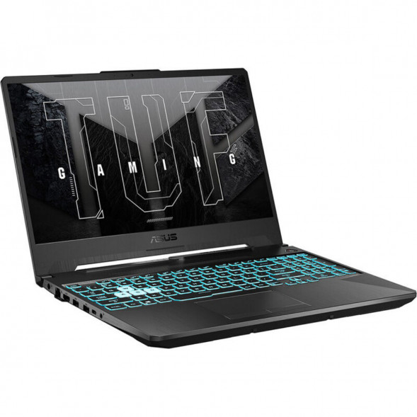 Ноутбук ASUS TUF Gaming A15 FA506NCG-HN199W (15.6&amp;quot;, IPS, AMD Ryzen 7 7445HS 3.2 ГГц, 6 ядер, 16 ГБ DDR5, SSD 512 ГБ, GeForce RTX 3050, Windows 11 Home), черный в Сургуте