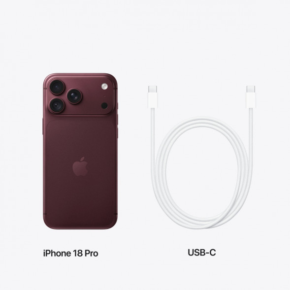 Смартфон Apple iPhone 18 Pro 512GB (eSIM), Burgundy в Сургуте