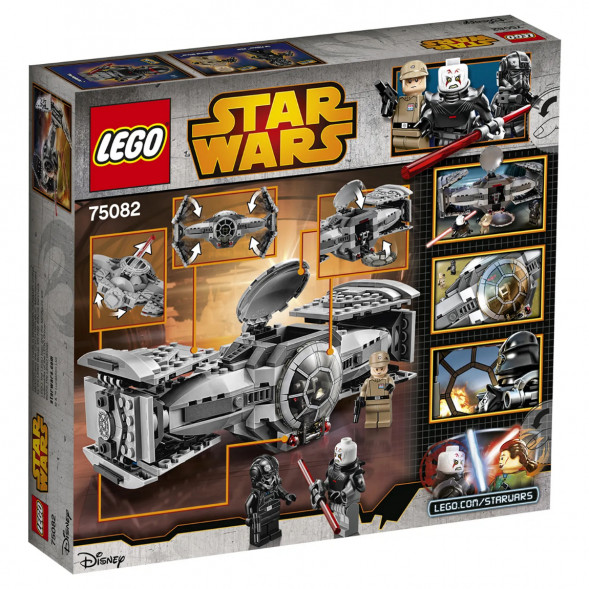 Конструктор LEGO Star Wars 75082 Улучшенный Прототип TIE Истребителя в Сургуте