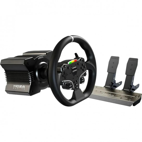 Игровой руль MOZA R5 Bundle (R5 Base, ES Wheel, SR-P Lite double Pedals，R5 Table Clamp) RS20 в Сургуте