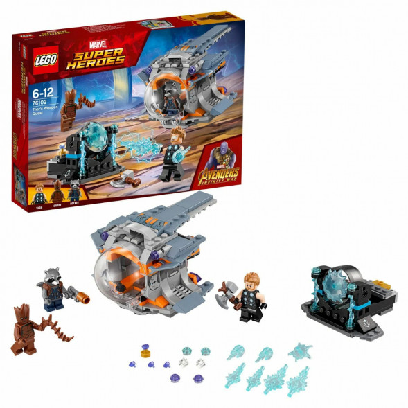 Конструктор LEGO Super Heroes 76102 Война бесконечности: В поисках оружия Тора в Сургуте