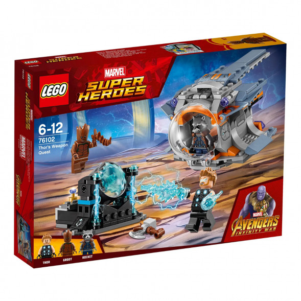 Конструктор LEGO Super Heroes 76102 Война бесконечности: В поисках оружия Тора в Сургуте